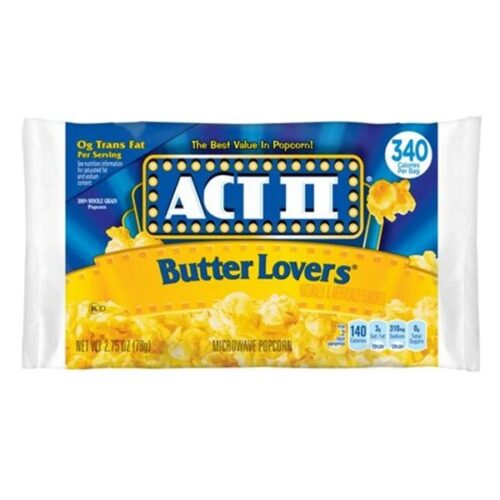 Act II Popcorns butter lovers