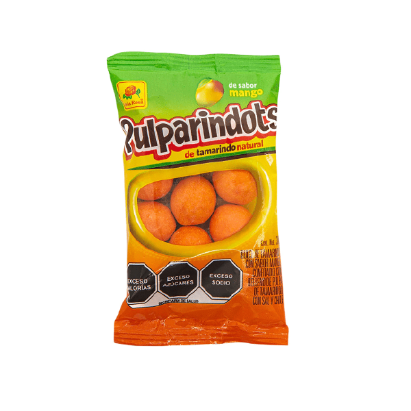 Bolitas de Caramelo Pulparindots Sabor Tamarindo Natural