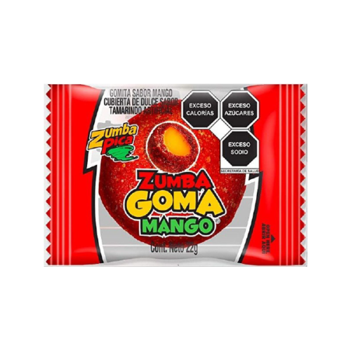 Gomita Zumba Sabor Mango 22g