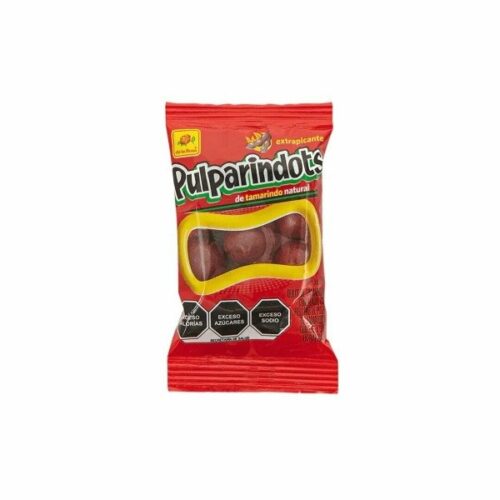 Bolitas de Caramelos Confitadas Pulparindots Extra Picante 30g