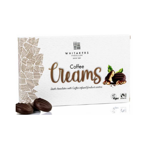 Bombones de Chocolate Negro Crema Coffee Whitakers x15u