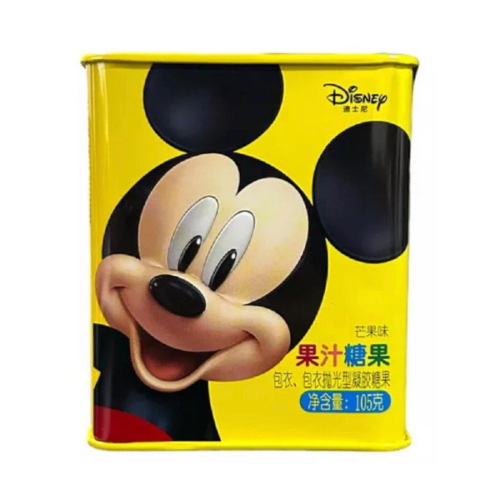 Caramelo Duro Fruit Candy Sabor Mango Mickey De Disney 105g