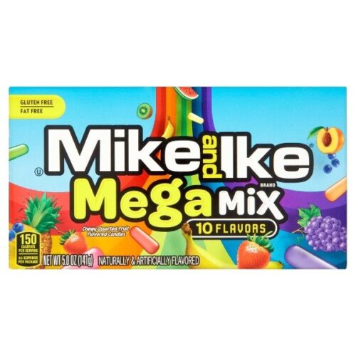 Caramelos Masticables Mike and Ike Mix 10 sabores