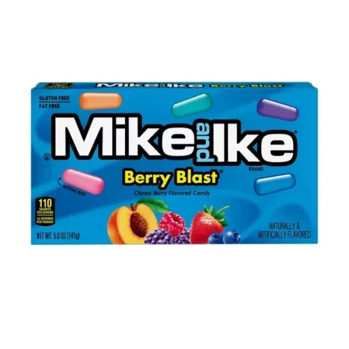 Caramelos Masticables Mike and Ike Sabor Berry Blast