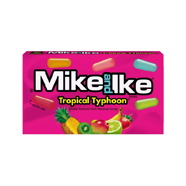 Caramelos Masticables Mike and Ike Tropical