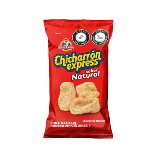 Chicharron express sabor natural