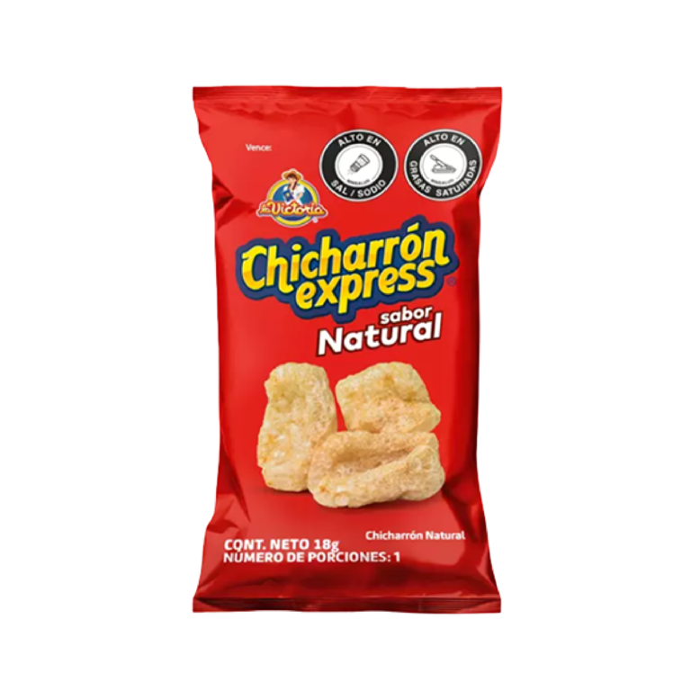 Chicharron express sabor natural