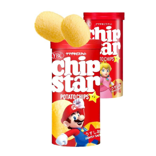 Chip Star Papas Frias Edicion Mario y la Princesa Peach De Mario Bros