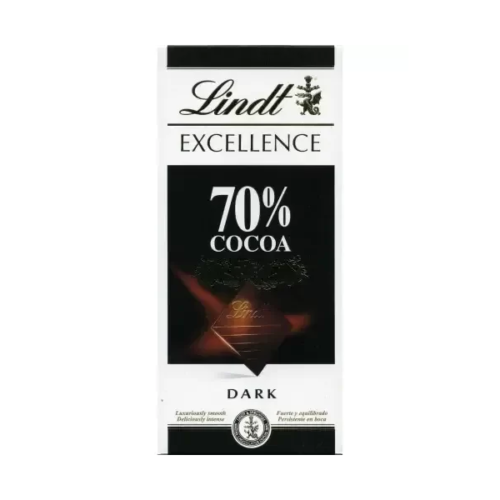 Chocolate Excellence 70 Cocoa Lindt 100g