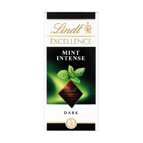 Chocolate Excellence Sabor Menta Intensa Lindt 100g