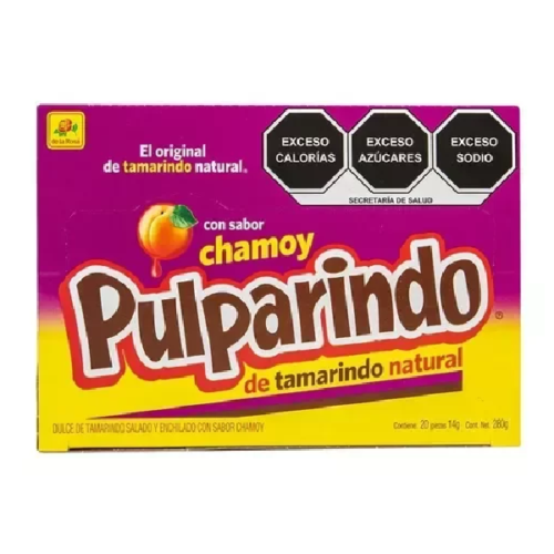 Dulces Pulparindo Con Sabor Chamoy De Tamarindo Natural