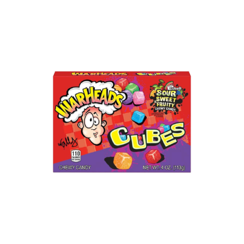 Masticables Chewy Cubes Warheads 113gr