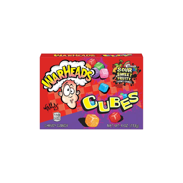 Masticables Chewy Cubes Warheads 113gr