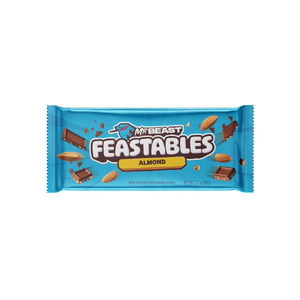 Mr Beast Feastable Chocolate con Almendras