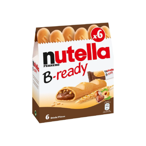 Nutella Wafers B-Ready x6 unidades