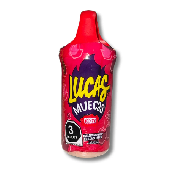 Paleta de Caramelo Lucas Muecas Sabor Cereza - K 21 Market - Snacks y ...