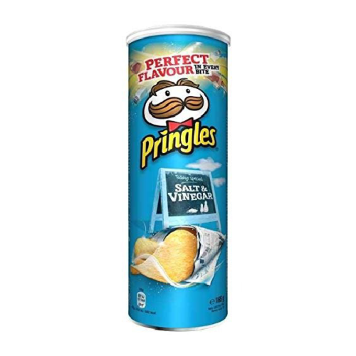 Papas Fritas Pringles Sabor Sal Y Vinagre 165g