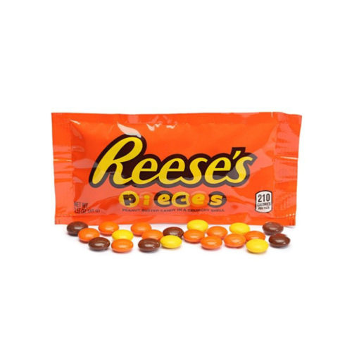 Piezas de caramelo Reeses Pieces