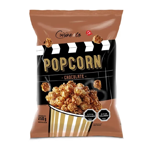 Popcorn Sabor Chocolate Cuisine y Co 250g