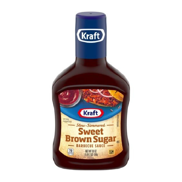 Salsa BBQ Sweet Brown Sugar Kraft 496GR