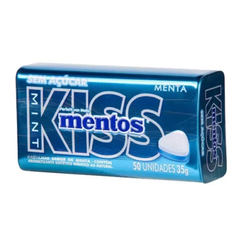 Patillas Sabor Menta Kiss Mentos