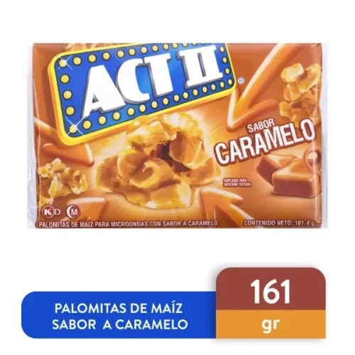 PALOMITAS ACT II 161.4G CARAMELO