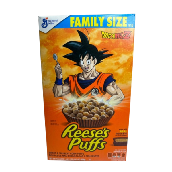 Cereal Family Size Reese's Puffs Dragon Ball