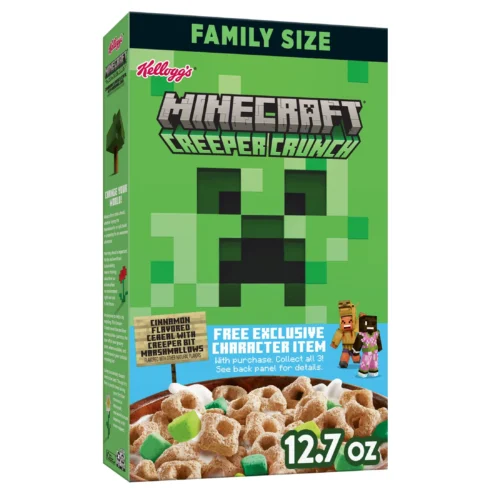 Cereal Kellogg's Minecraft Tamaño Familiar