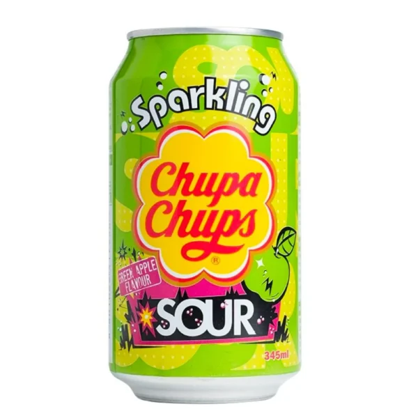 Gaseosa Chupa Chups Sabor Manzana Verde Acida