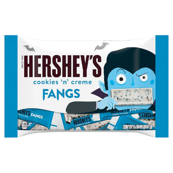 Chocolate de Galleta y Crema Hershey Fangs