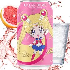 Gaseosa Ocean Bomb Serena Sailor Moon