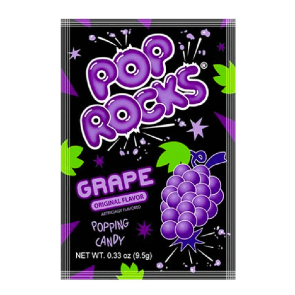 Caramelos Pop Rocks Sabor Uva