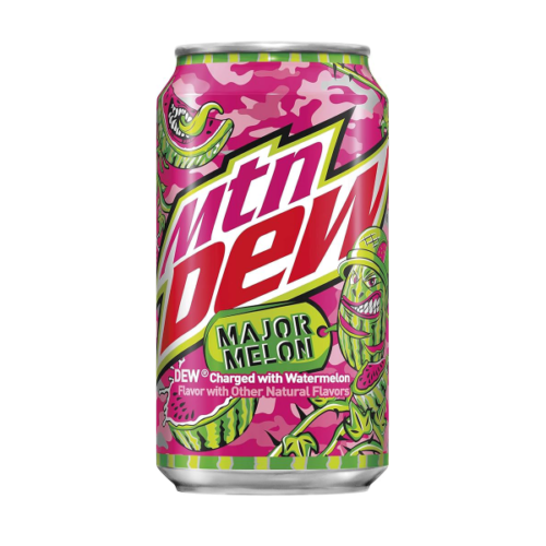 Gaseosa MTN Dew Major Melon