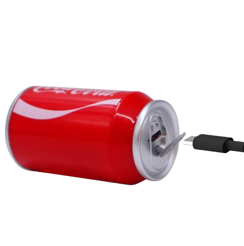 Auriculares inalámbricos auténticos con forma de lata de Coca-Cola - Imagen 3