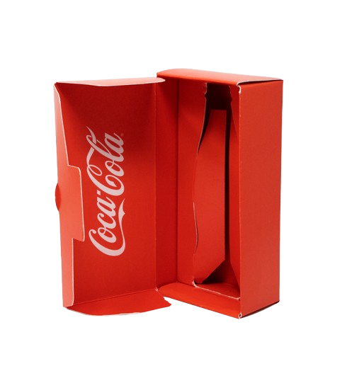 Caja de regalo personalizada con forma de botella de Coca-Cola - Imagen 2
