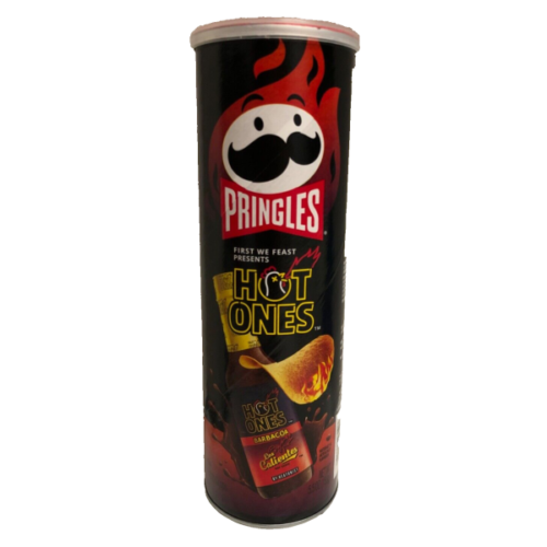 Pringles Hot Ones Barbacoa 158 gr