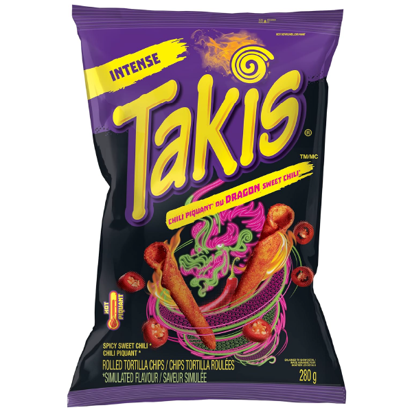 Snack Takis dragon sweet chili