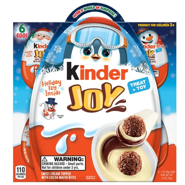 Kinder Joy Holiday Toy Inside X6
