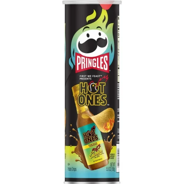 Pringles Hot Ones Verde 158 gr