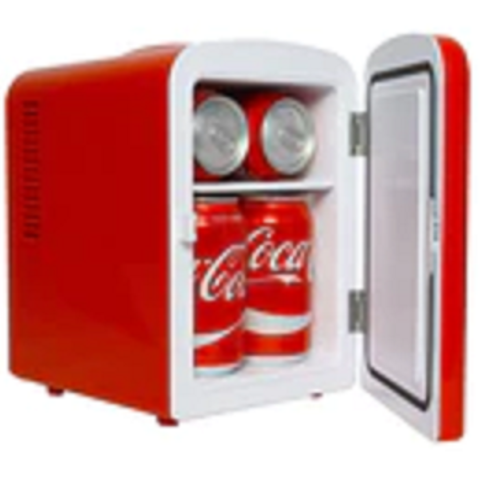 Mini refrigerador con forma de botella clásica de Coca-Cola - Imagen 2