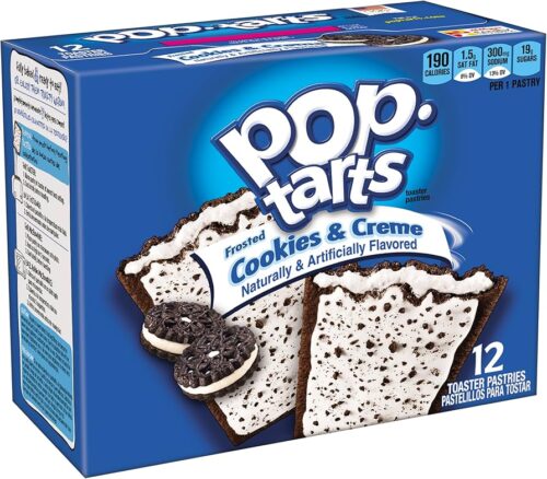 Pop Tarts Cookies And Creme 12 unidades