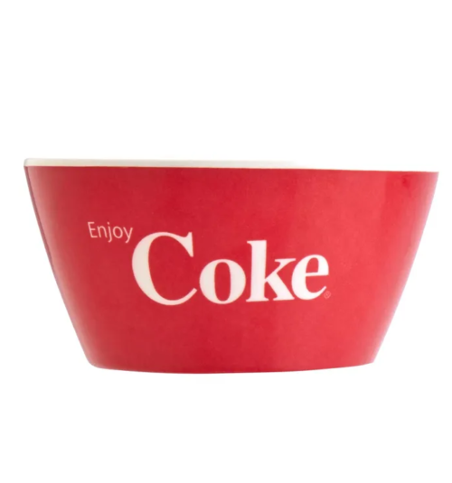 Bowl de melamina de Coca-Cola de 6"