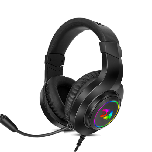 AURICULARES REDRAGON H260RGB Hylas RGB (P2/USB + Adaptador 3.5)