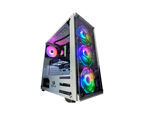 FUENTE DE ALIMENTACIÓN REDRAGON GC-606WH-3RGB Wheeljack White (3FAN RGB)