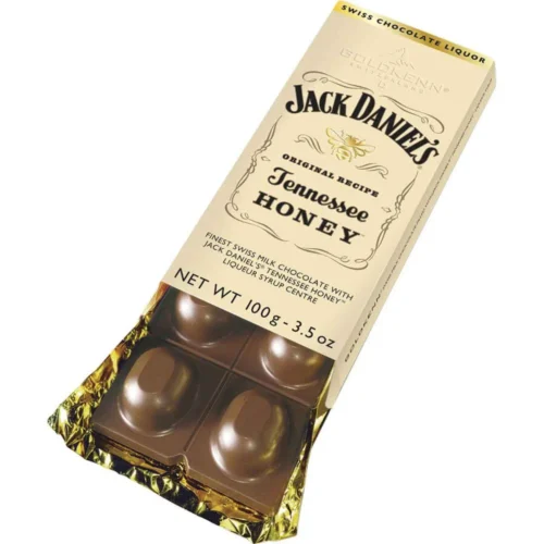 Jack Daniels Tennessee Honey Milk Chocolate Bar 100 gr Goldkenn