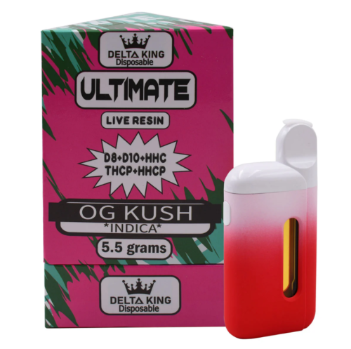 VAPERS desechable Ultimate Delta 8 D8+D10+HHC+THCP+HHCP de 5,5 g OG KUSH