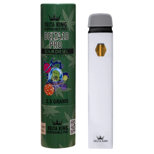 Delta 10 Vape PRO - Aceite de THC Delta-10 de 2,5 gr SOUR DIESEL