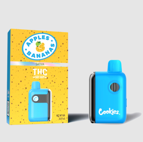 Vape desechable de THCa con cookies: 5 gramos apples bananas