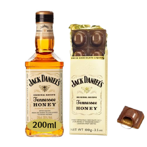 Combo Chocolate 100gr + Jack Daniels Tenessee Honey 200ml