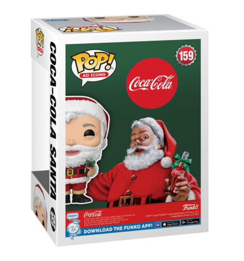 Coca-Cola Funko POP! Papá Noel 3,5" - Imagen 3